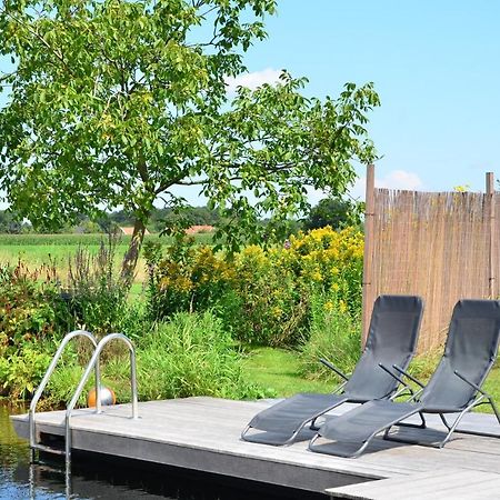 B&B Pipowagen "Het Wellnesst" Op Wellness Camping En B&B Stoltenborg Meddo Exterior photo